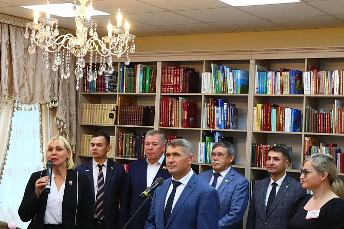 Открытие модельных библиотек в Чувашии
